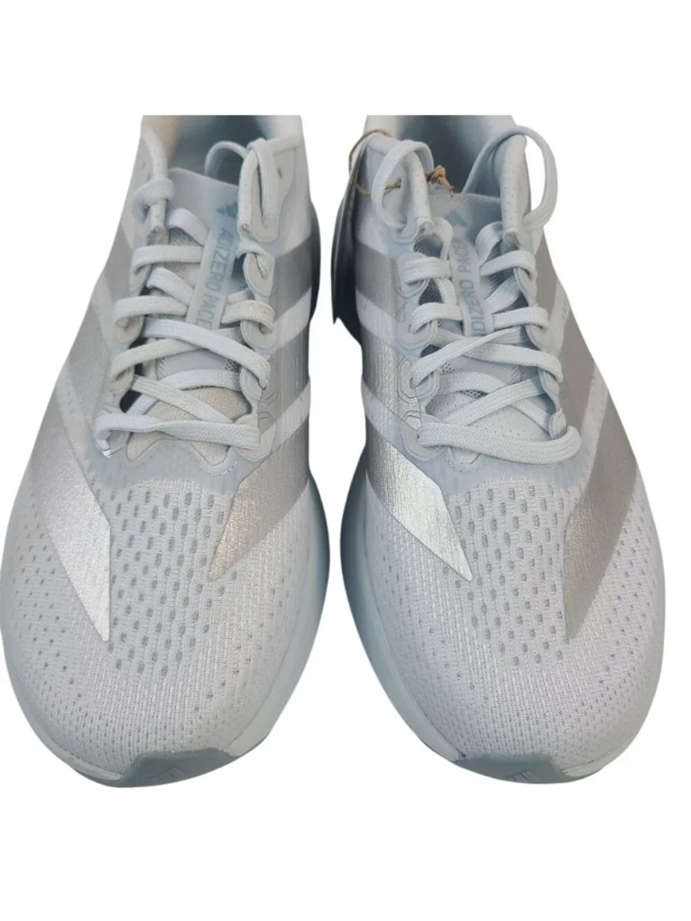 NEW Adidas Adizero Pacer W Women's Running Shoes US 10.5 Blue/Silver